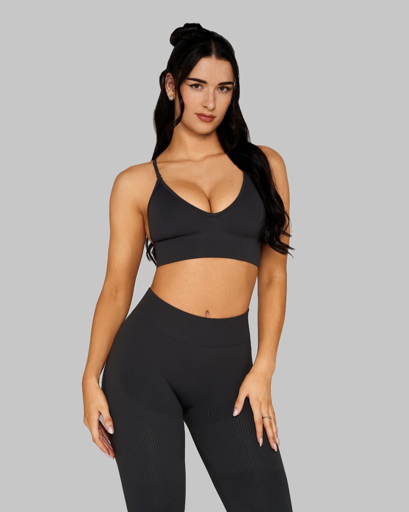 Multiway Sculpt Seamless Bra | Charcoal Grey